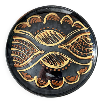 Large unique signed plate