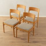 1960s dining chairs, Henning Kjærnulf