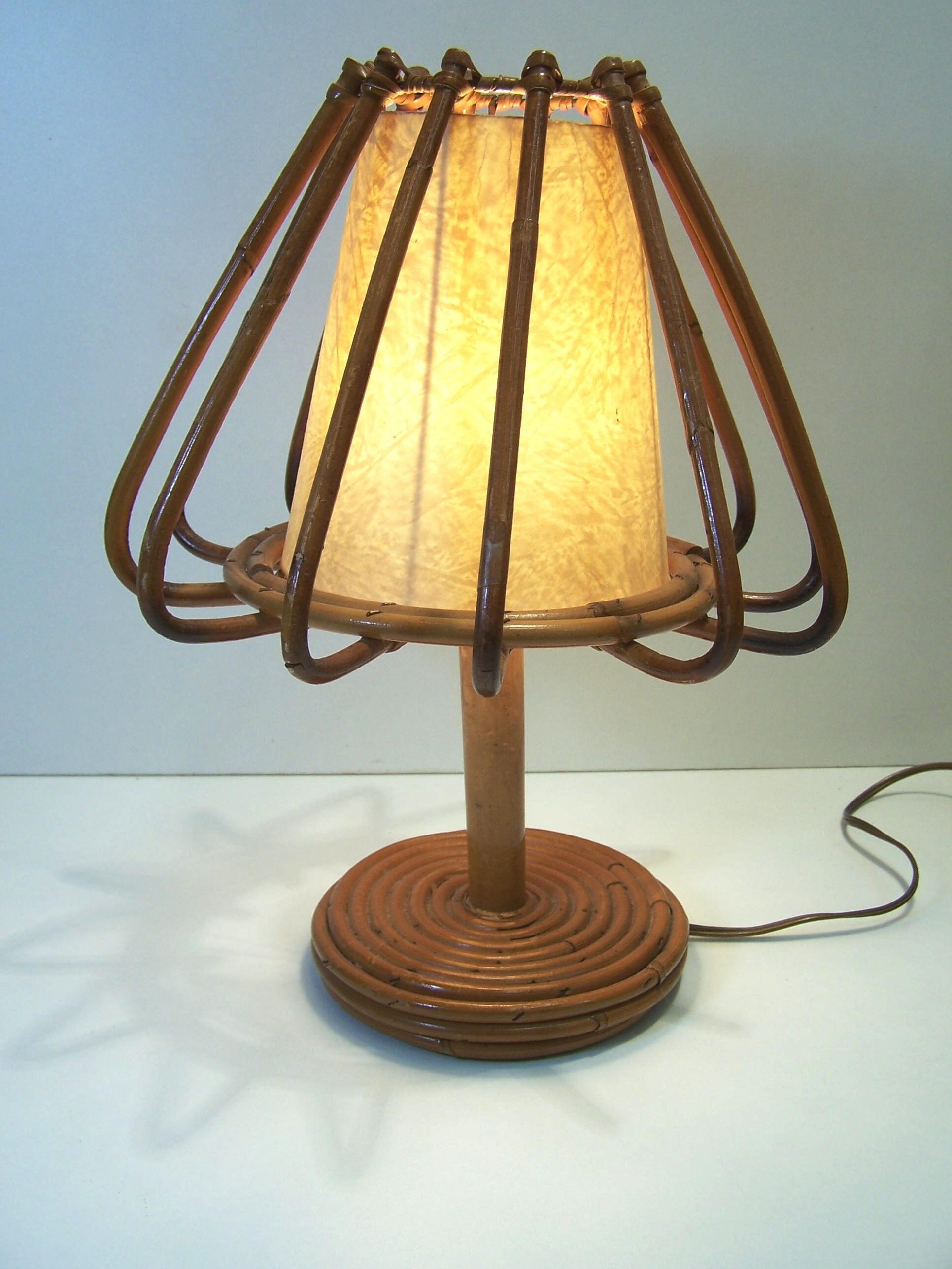 Lamp rattan