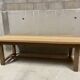 Solid wood table