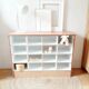 Vintage locker shelf furniture