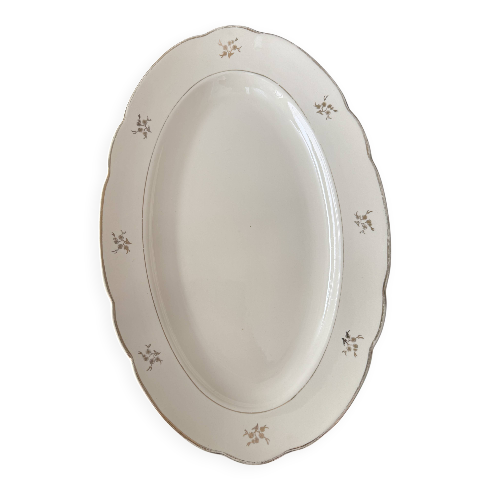Antique serving platter Villeroy & Boch Mettlach