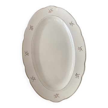 Grand plat de service ancien Villeroy & Boch Mettlach