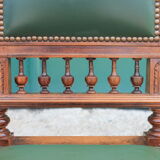 Set of 6 walnut chairs