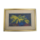 Julien Duriez 1900-1993 Mimosas bouquet Oil on signed and dated panel, vintage frame