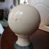 Cracked tiled stair ball