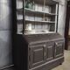 Buffet gris 1910 | Garde-manger ancien aux accents dorés