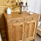 Small raw wood buffet