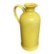 Old Yellow Glazed Ceramic Pitcher Vintage Kitchen #D427