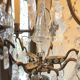 Lustre à pampille  cristal 19 eme