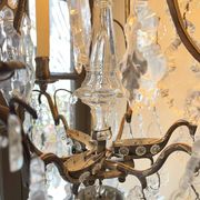 Crystal pendant chandelier 19th century