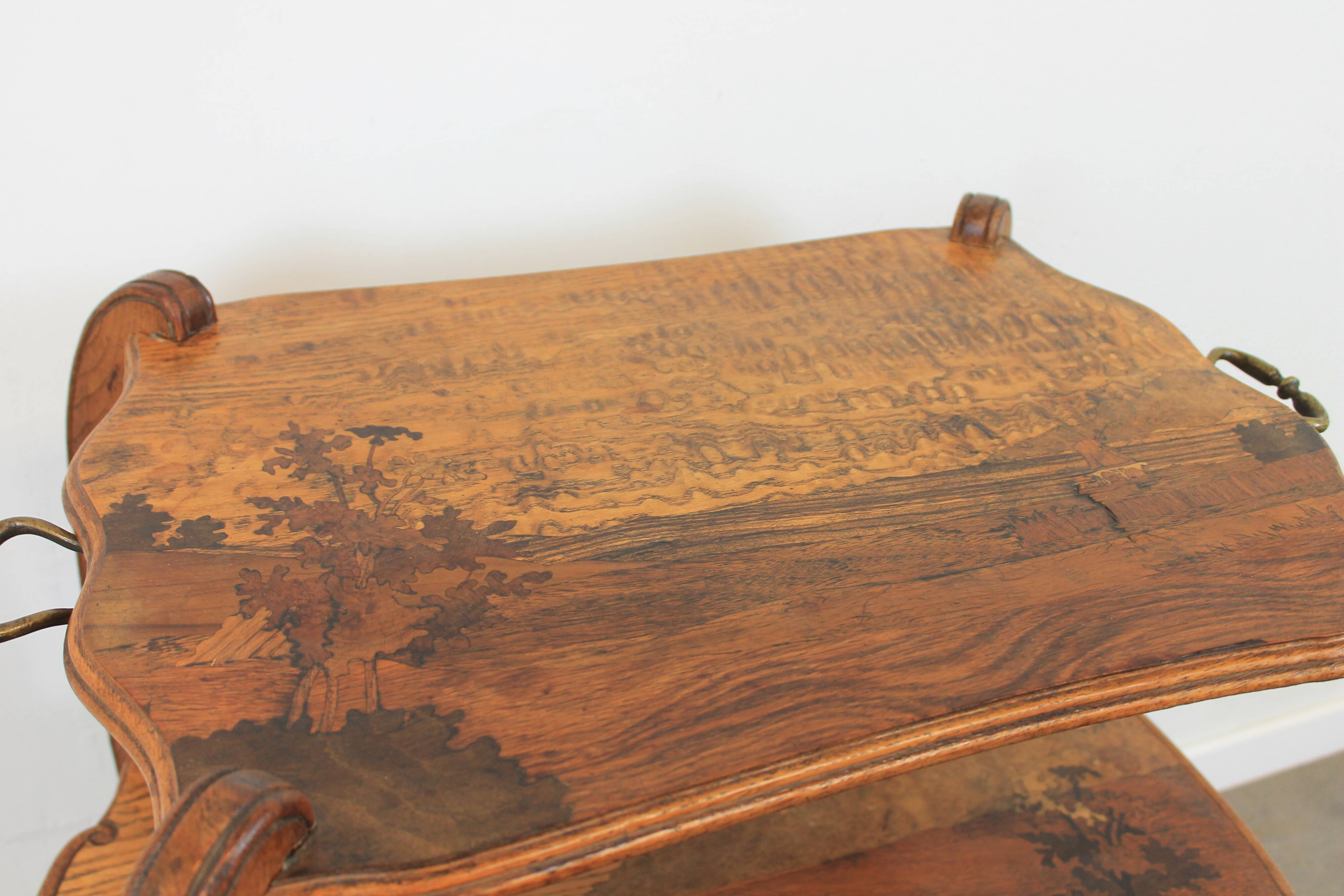 Louis Majorelle art nouveau tea table