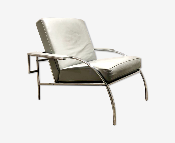 Fauteuil réglable moderniste par Gerard Vollenbrock pour Gelderland, années 1980