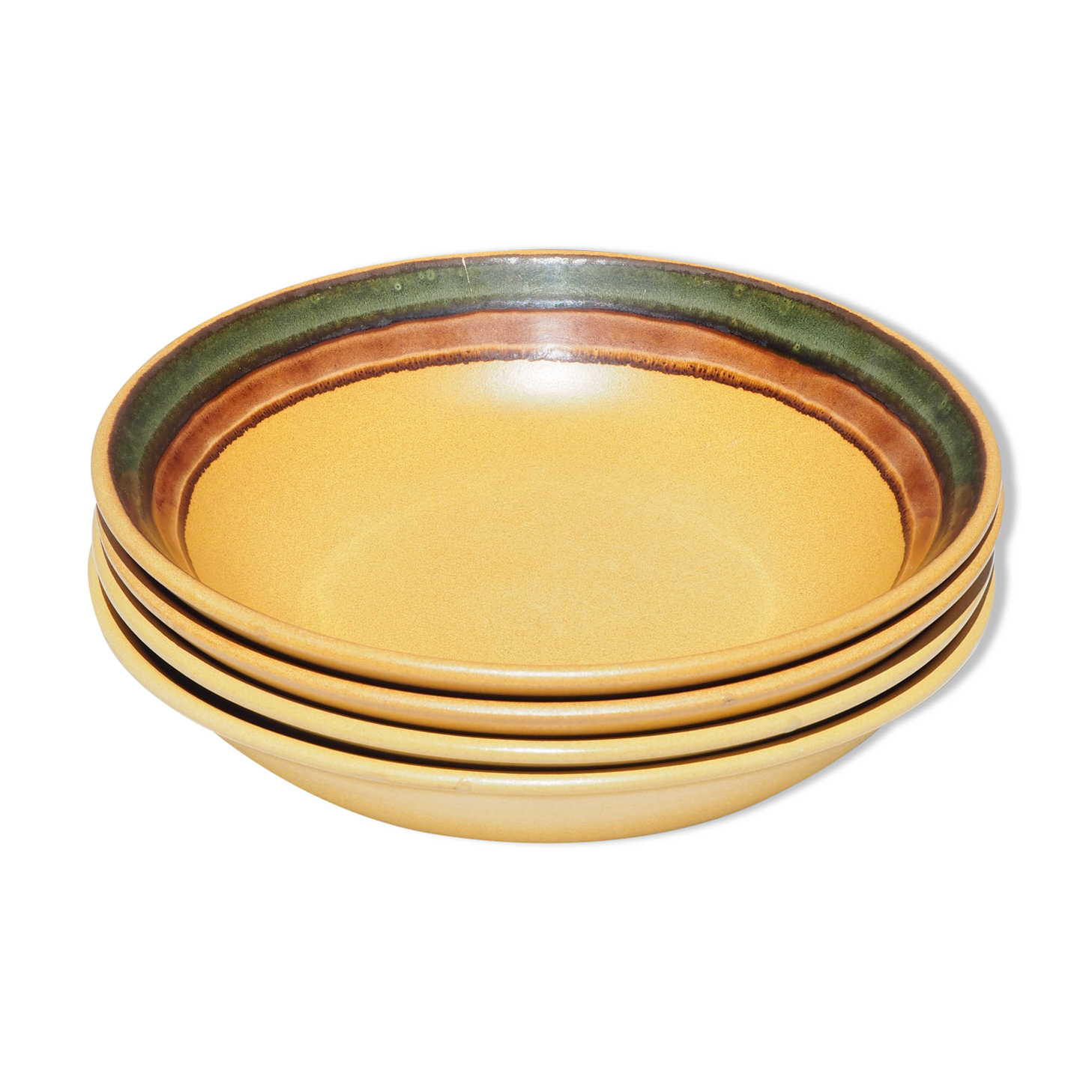 Set of 4 hollow plates