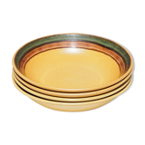 Set de 4 assiettes creuses