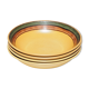 Set of 4 hollow plates