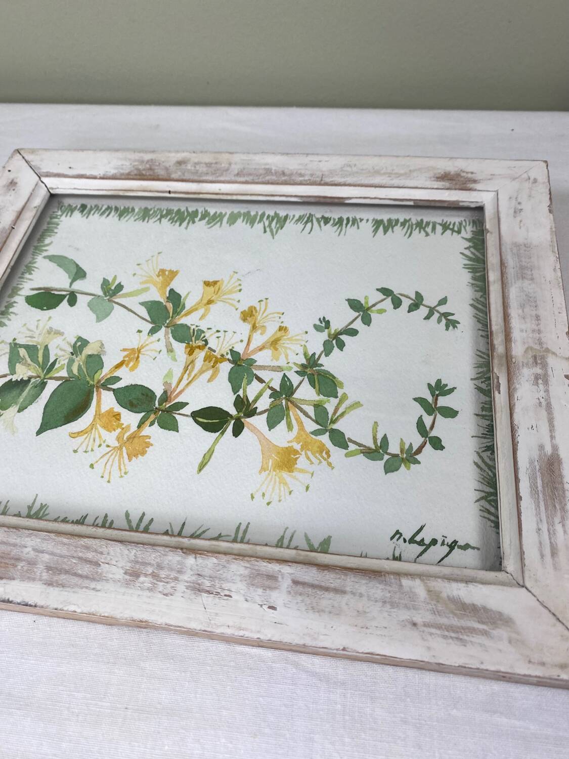 Peinture « Chèvrefeuille »