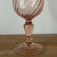 Vintage lot de 2 verres à pied (eau) Rosaline Luminarc