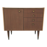 Scandinavian style teak chest of drawers