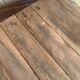 Table basse industrielle en bois