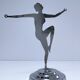 Metal jewelry holder Art Deco style bathroom decor