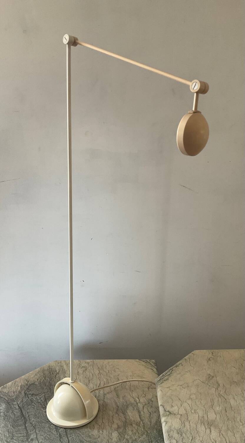 Vintage reading floor lamp from the 70s and 80s