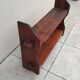 Antique wooden wall shelf
