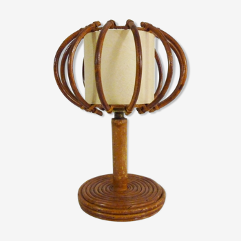 Lampe de chevet vintage Louis Sognot, années 50