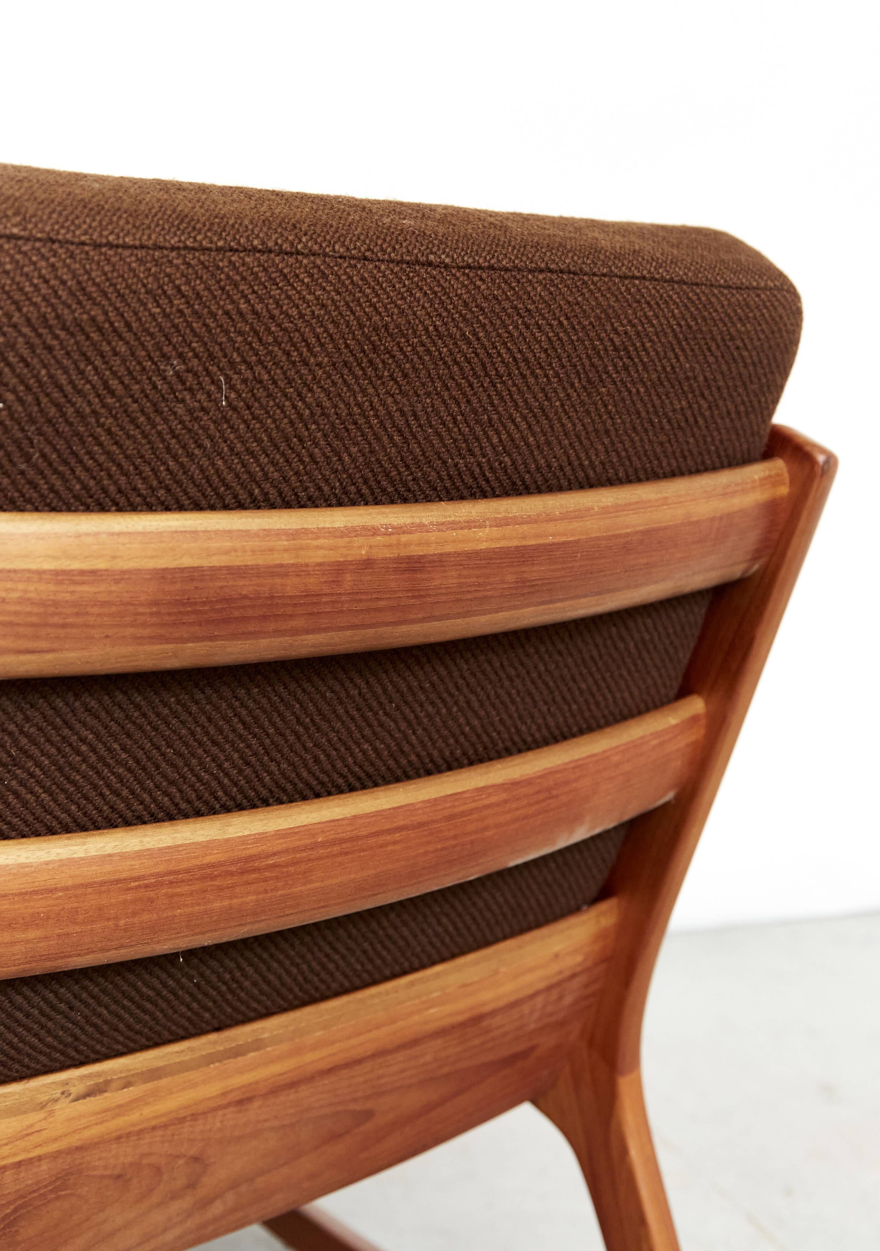 Ole Wanscher Mid-Century Rocking Chair "Senator" for France & Søn