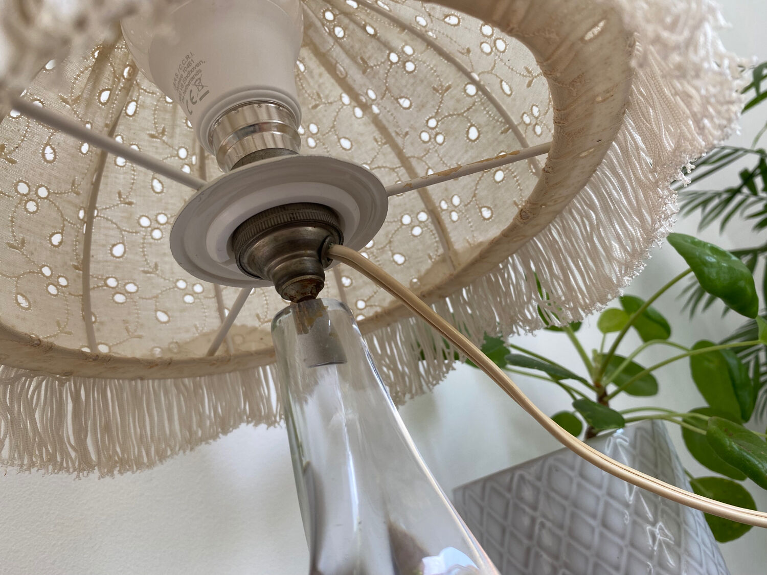 Vintage bedside lamp