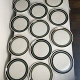 12 Vintage Dessert Plates