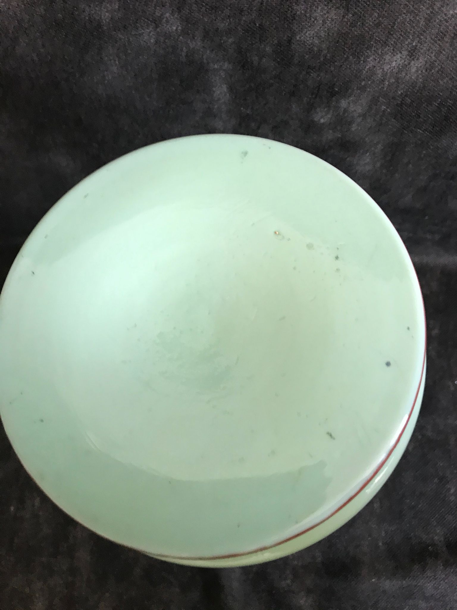 Vase Napoleon lll green opaline enamelled and gilded with fine gold