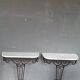 Pair of Art Deco consoles