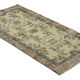 Anatolian handmade vintage rug 120 cm x 100 cm
