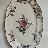 Plat ancien en faïence Villeroy & Boch Mettlach 1562 Vieux Strasbourg / Alt Strassburg