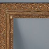 Old frame stucco wood decoration foliage