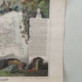 Map ancient Eastern Pyrenees
