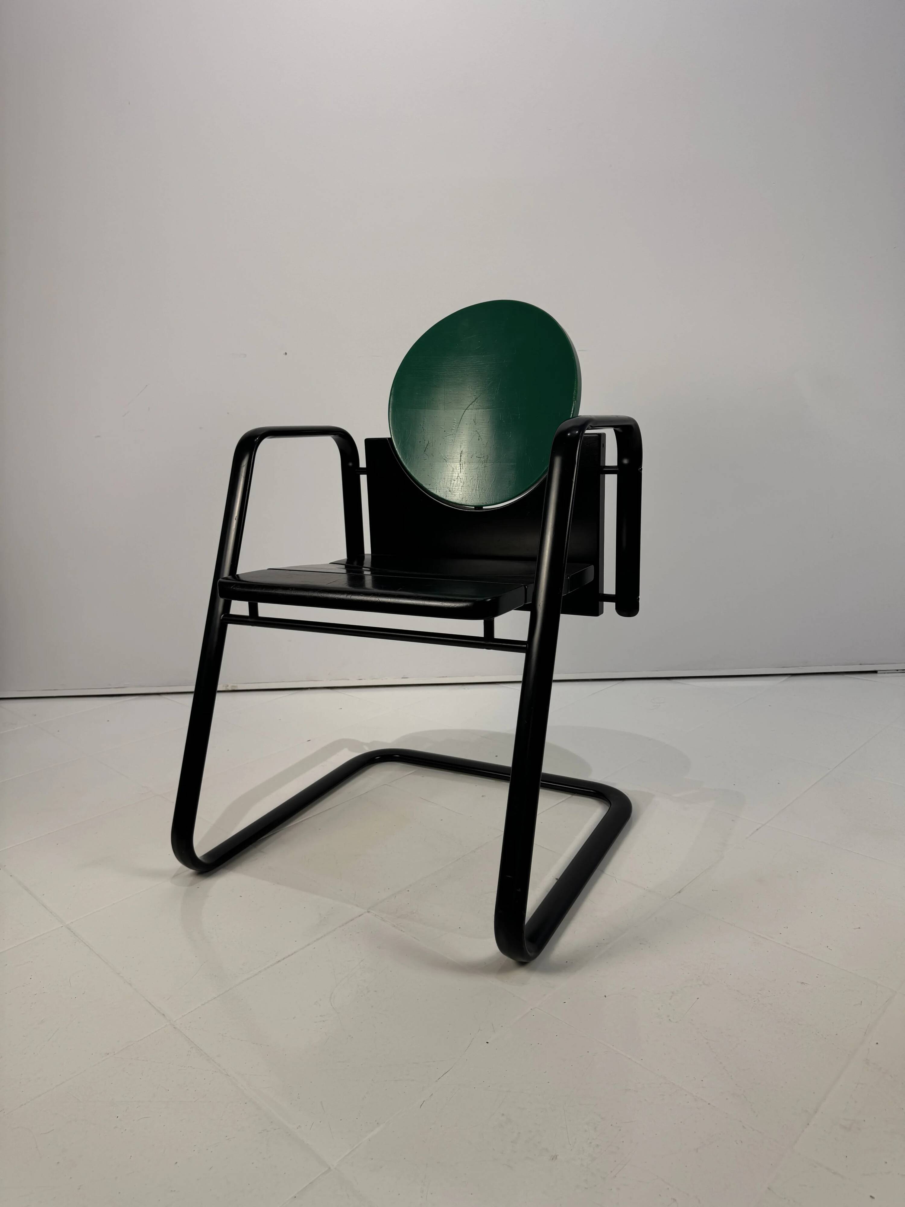 Postmodern chair G-Pino Pinocchio by Martin Stoll, 1980s