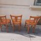 Lot de 3 chaises bistrot