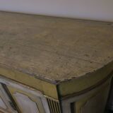 Crédence / enfilade peinte gustavienne antique, Suède 1750