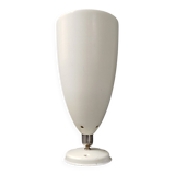 50s beige metal spot lamp on vintage rockabilly swivel.