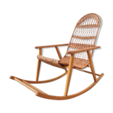 Rocking-chair rattan