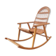 Rocking-chair en rotin