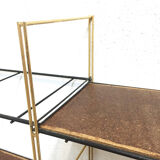 Shelf triple wall string vintage 1960