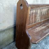 Banc d'église vintage
