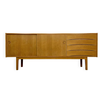 1960s Vintage Scandinavian Erik Wørts for IKEA Oak Sideboard