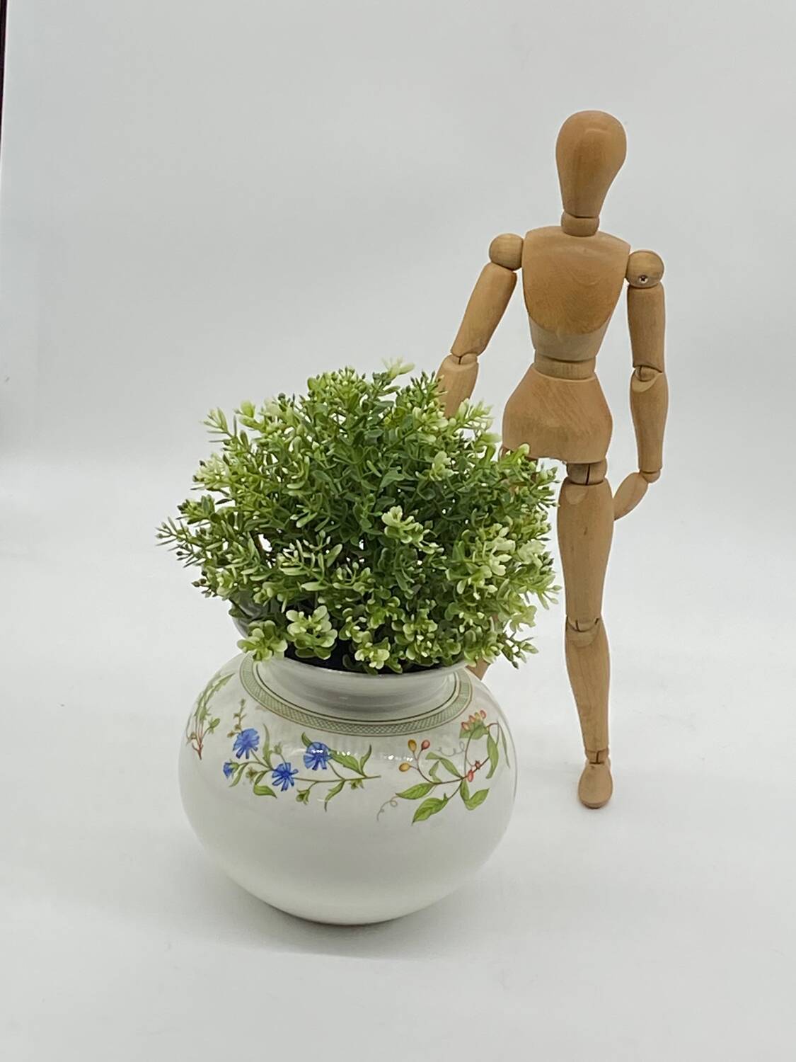 Cache pot / vase Villeroy & Boch, Éden, décor floral