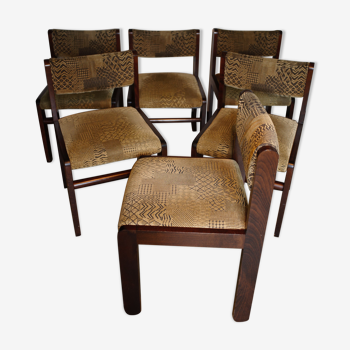 6 chairs 1980 Scandinavian style