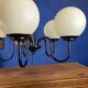 Vintage globe chandelier.