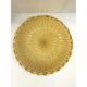 Venetian Amber Graniglia Budino Murano Glass Flush Mount by Simoeng
